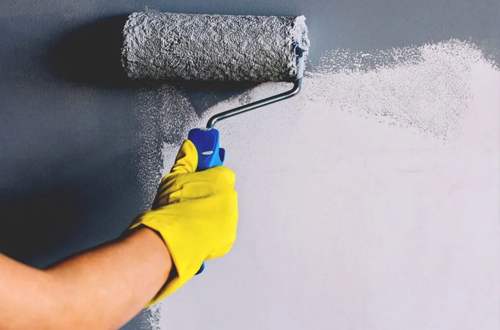 Interior and exterior wall paint